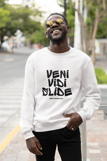 Unisex Veni Vidi Slide Sweater