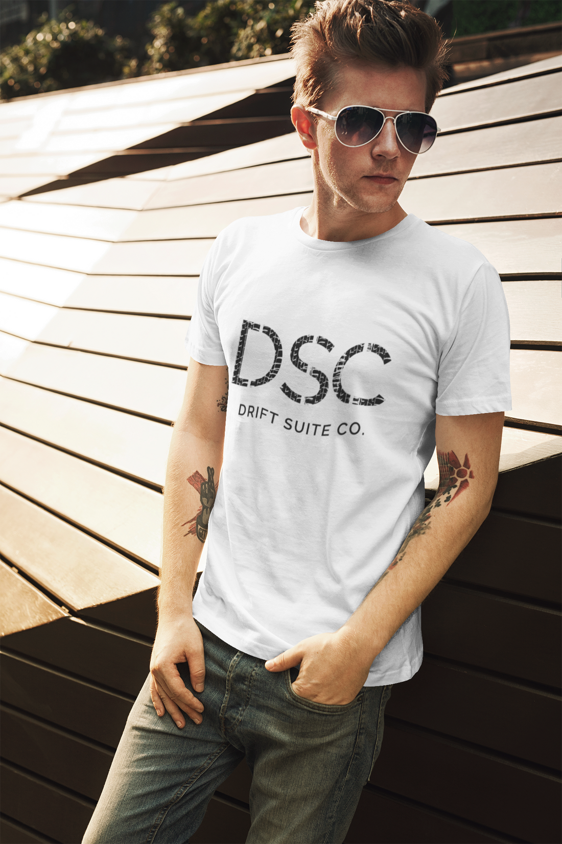 Men's DSC Tire Marks T-Shirt
