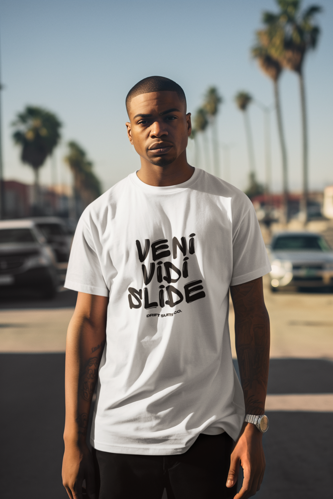 Men's Veni Vidi Slide T-Shirt