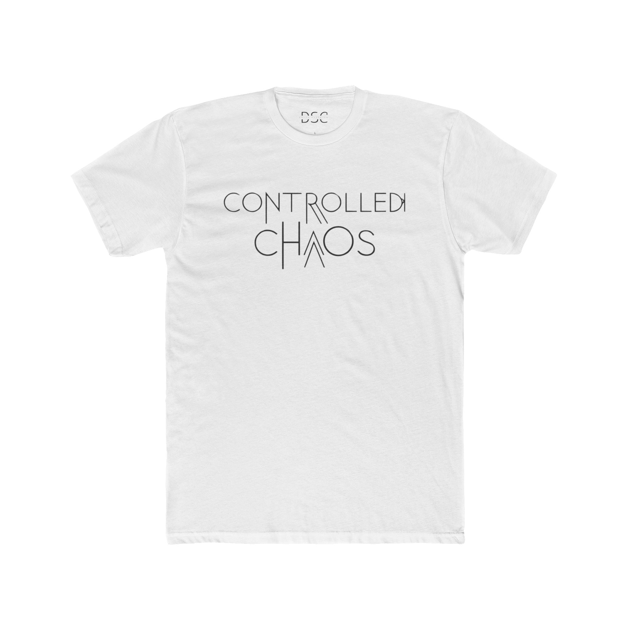 Controlled Chaos Unisex Cotton Crew Tee
